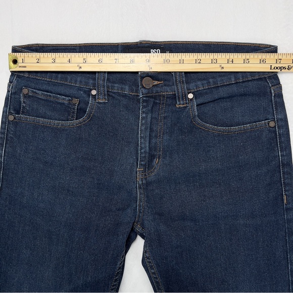 RSQ Blue Jeans 32x32 London Skinny LIKE NEW!! - Picture 8 of 13